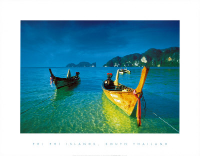 Phi Phi Islands, South Thailand by Peter Adams Pricing Limited Edition Print image