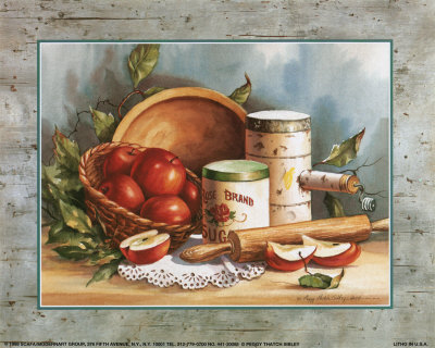 Apple Pie Recipe by Peggy Thatch Sibley Pricing Limited Edition Print image