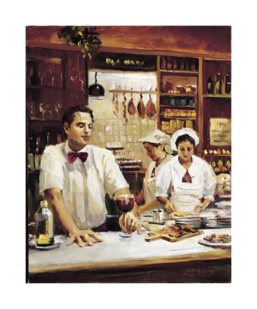 Bistro Ii by Michele Stapley Pricing Limited Edition Print image