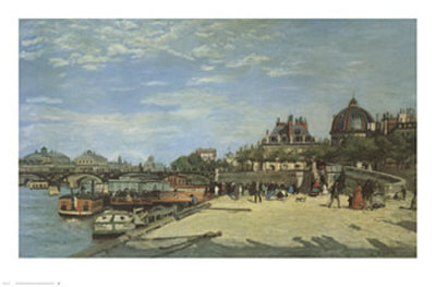 Le Pont Des Arts, C.1868 by Pierre-Auguste Renoir Pricing Limited Edition Print image