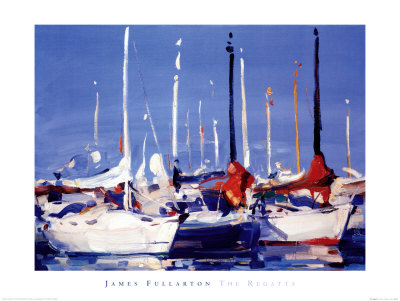 Regatta by James Fullarton Pricing Limited Edition Print image