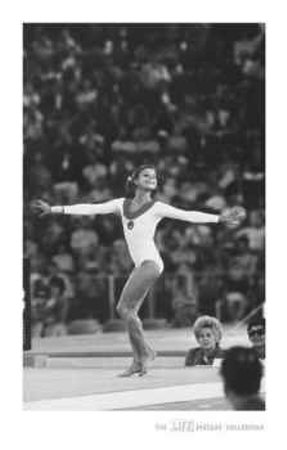 Life® - Olga Korbut During The Olympic Games In Munich, 1972 by John Dominis Pricing Limited Edition Print image