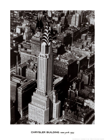 Chrysler Building New York 1935 by William Van Alen Pricing Limited Edition Print image