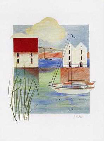Village By The Bay Iii by Heinz Kirchner Pricing Limited Edition Print image
