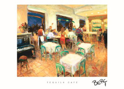 Tequila Cafe by Berc Ketchian Pricing Limited Edition Print image