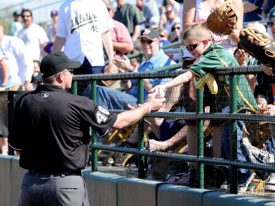 Texas Rangers V Oakland Athletics, Phoenix, Az - March 04: Ryan Kulpa by Norm Hall Pricing Limited Edition Print image