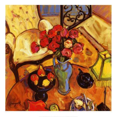 Still Life Setting In Santa Barbara by Jae Dougall Pricing Limited Edition Print image