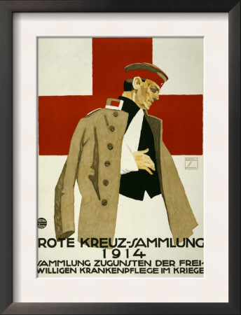 Red Cross Collection Drive, 1914 by Ludwig Hohlwein Pricing Limited Edition Print image