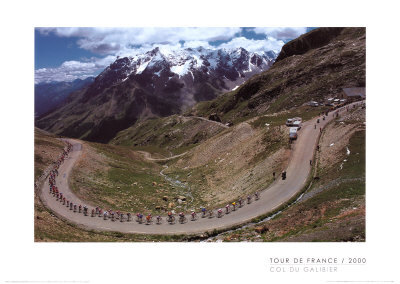 Tour De France 2000, Col De Galibier by Graham Watson Pricing Limited Edition Print image