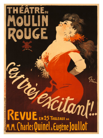 Theatre Du Moulin Rouge by Jules-Alexandre Grün Pricing Limited Edition Print image