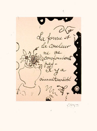 La Forme by Georges Braque Pricing Limited Edition Print image
