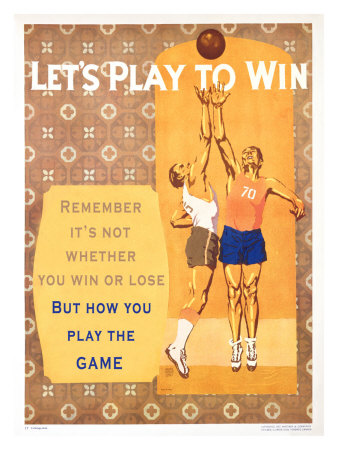 Let's Play To Win by Willard Frederic Elmes Pricing Limited Edition Print image