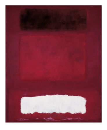 Red, White And Brown, C.1957 by Mark Rothko Pricing Limited Edition Print image