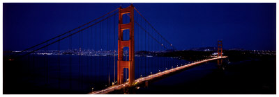 The Golden Gate by Rick Anderson Pricing Limited Edition Print image