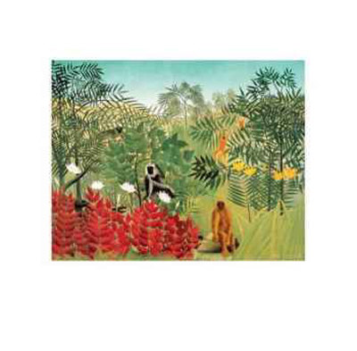 Singes Dans La Foret Tropicale by Henri Rousseau Pricing Limited Edition Print image