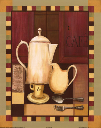 Cafe by Jennifer Hammond Pricing Limited Edition Print image