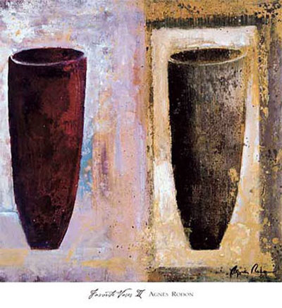 Favorite Vases Ii by Agnès Rodon Pricing Limited Edition Print image