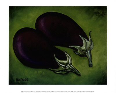 Two Eggplants by Will Rafuse Pricing Limited Edition Print image