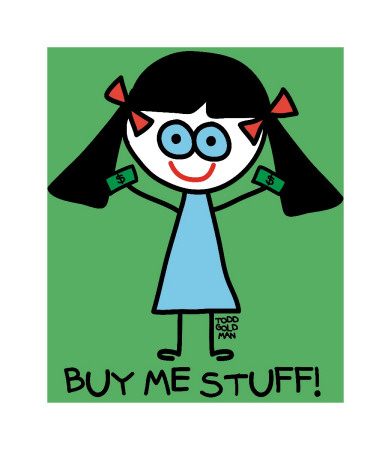 Buy Me Stuff by Todd Goldman Pricing Limited Edition Print image