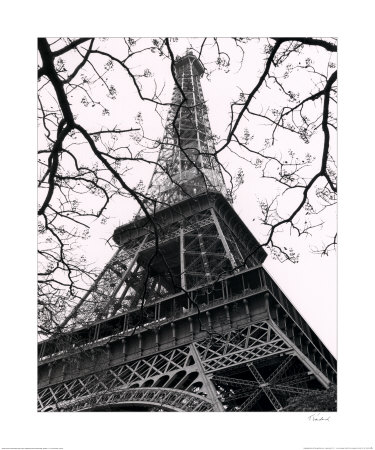 La Tour Eiffel, Spring by Toby Vandenack Pricing Limited Edition Print image