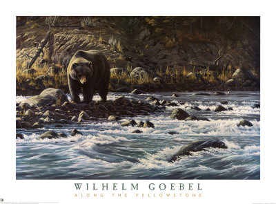 Along The Yellowstone by Wilhelm J. Goebel Pricing Limited Edition Print image