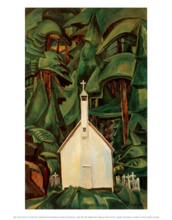 Indian Church by Emily Carr Pricing Limited Edition Print image