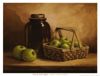 Granny Smith Apples by Peggy Thatch Sibley Pricing Limited Edition Print image