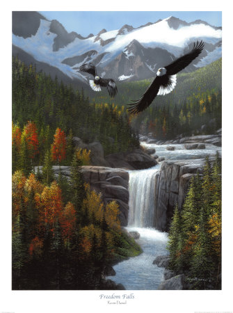 Freedom Falls by Kevin Daniel Pricing Limited Edition Print image