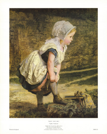 Wait For Me! by Sophie Anderson Pricing Limited Edition Print image