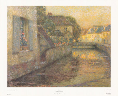 Bridge At Gisors by Henri Le Sidaner Pricing Limited Edition Print image