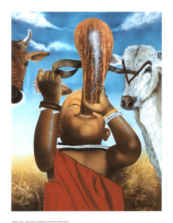 Maasai Calabash by Terry Wilson Pricing Limited Edition Print image
