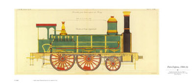 Paris Express, 1866 by Charles Couche Pricing Limited Edition Print image