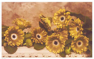 Golden Sunflower by Julie Greenwood Pricing Limited Edition Print image