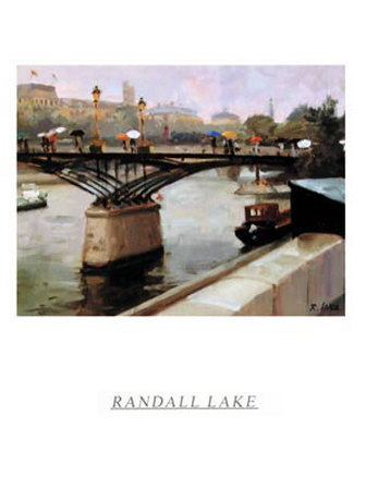 Pont Des Arts by Randall Lake Pricing Limited Edition Print image