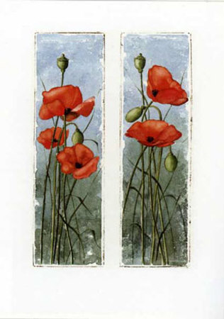 Double Poppie by Franz Heigl Pricing Limited Edition Print image