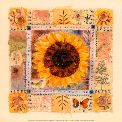 Sunflower by Petula Stone Pricing Limited Edition Print image