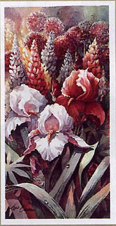 Iris Garden Iii by Rose Cravens Pricing Limited Edition Print image