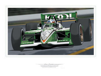 Dario Franchitti, 2000 by Elmer Meider Pricing Limited Edition Print image