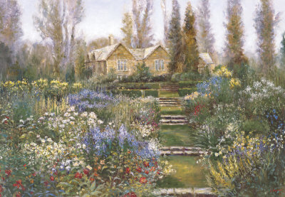 Weybridge Garden by Michael Longo Pricing Limited Edition Print image