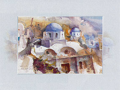Santorin by Heinz Hofer Pricing Limited Edition Print image