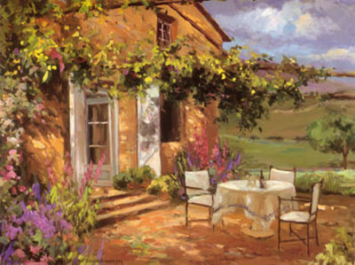 Vineyard Villa by Allayn Stevens Pricing Limited Edition Print image