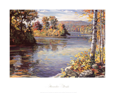 Birch Lake by Alexander Doyle Pricing Limited Edition Print image