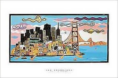 San Francisco by Melvyn Evans Pricing Limited Edition Print image