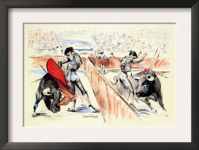 Cartel De Toros Sin Texto De Plaza Partida by Jerome Rogen Pricing Limited Edition Print image