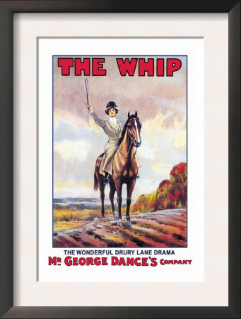 The Whip: The Wonderful Drury Lane Drama by Albert Morrow Pricing Limited Edition Print image