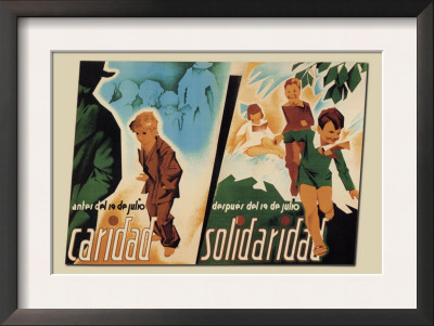 Before July 19, Charity, After July 19, Solidarity by Arturo Ballester Pricing Limited Edition Print image