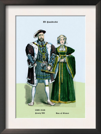 Henry Viii And Ann Of Cleeves by Richard Brown Pricing Limited Edition Print image