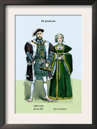 Henry Viii And Ann Of Cleeves by Richard Brown Pricing Limited Edition Print image