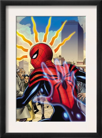 Amazing Spider-Girl #16 Cover: Spider-Girl Fighting And Flying by Ron Frenz Pricing Limited Edition Print image