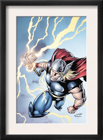 Marvel Adventures Super Heroes #7 Cover: Thor by Salva Espin Pricing Limited Edition Print image